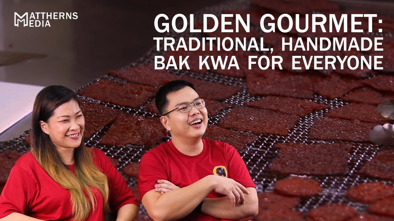 Traditionally handmade Bak kwa in Singapore