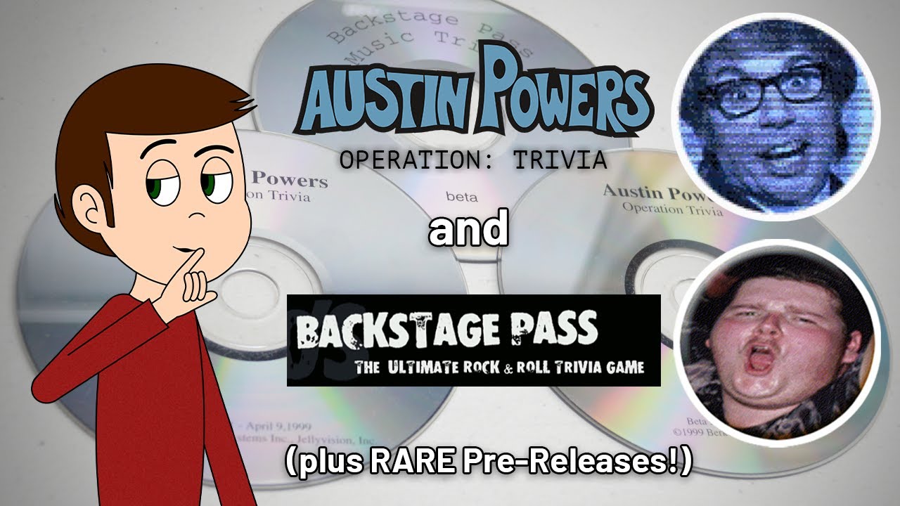 Austin Powers and Backstage Pass Trivia Games - Savvy Sage
