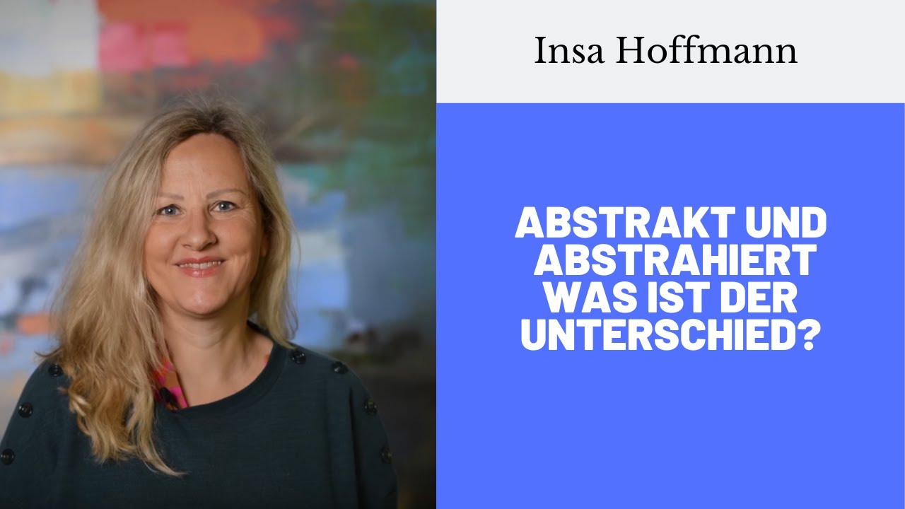 Gegenständlich abstrakt malen-geht das??
