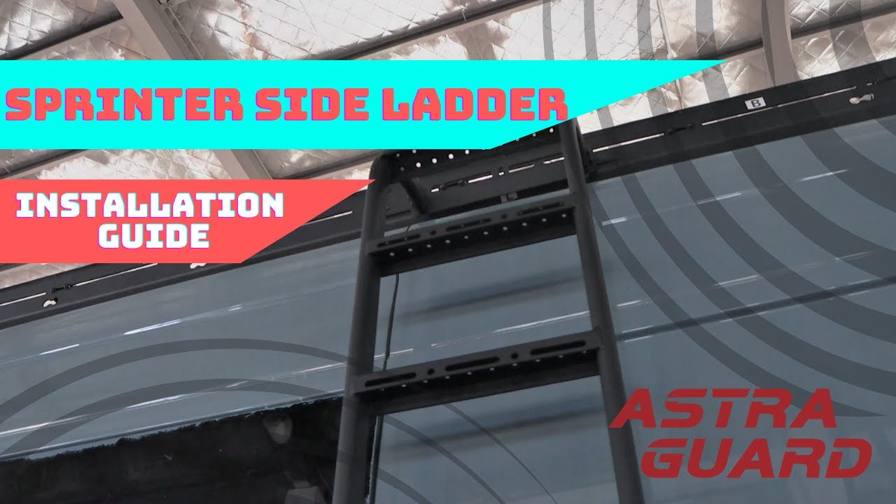 VANNCAMP Sprinter Side Ladder Installation Guide