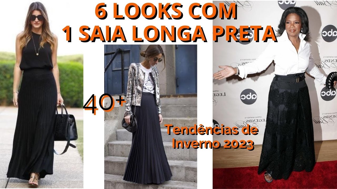 1 SAIA LONGA 6 LOOKS - MELHOR VERSÃO