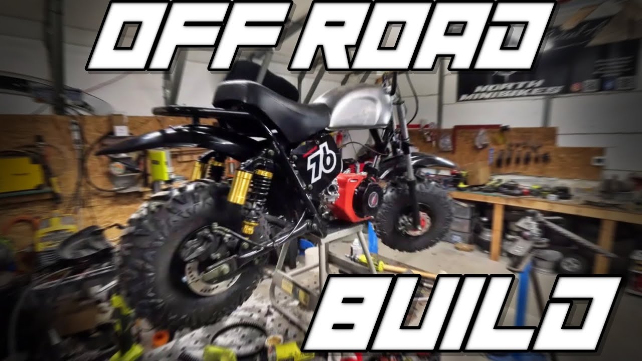 OFF ROAD MINI BIKE BUILD (TRAILMASTER 200)