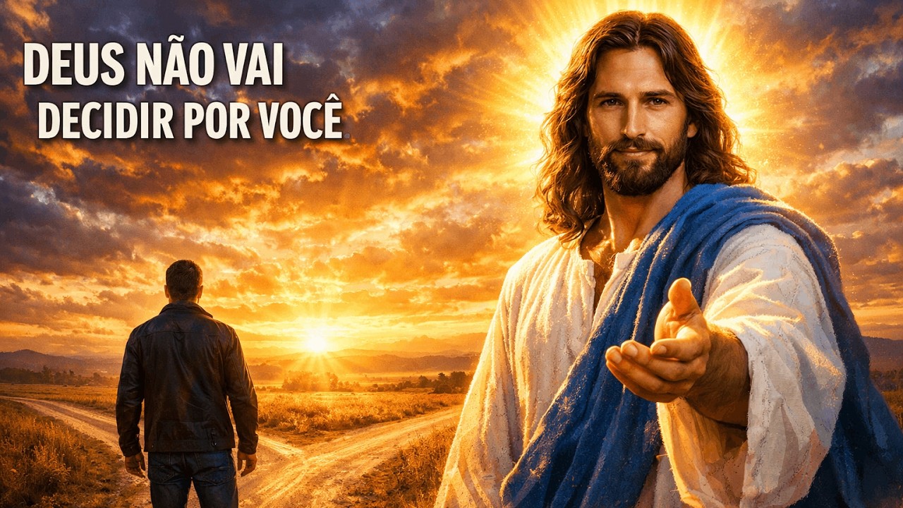 DEUS NÃO VAI DECIDIR POR VOCÊ — E ESSE É O MAIOR ATO DE AMOR DELE