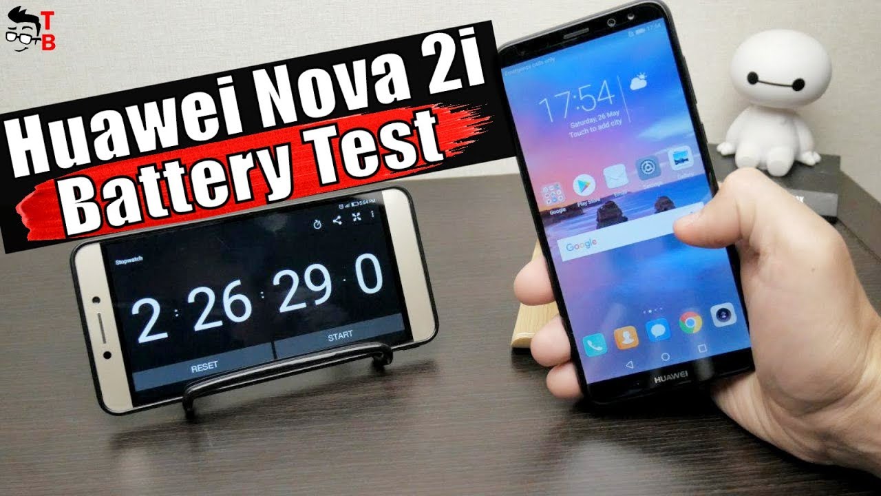 Huawei Nova 2i - Battery Drain Test and Charging Time