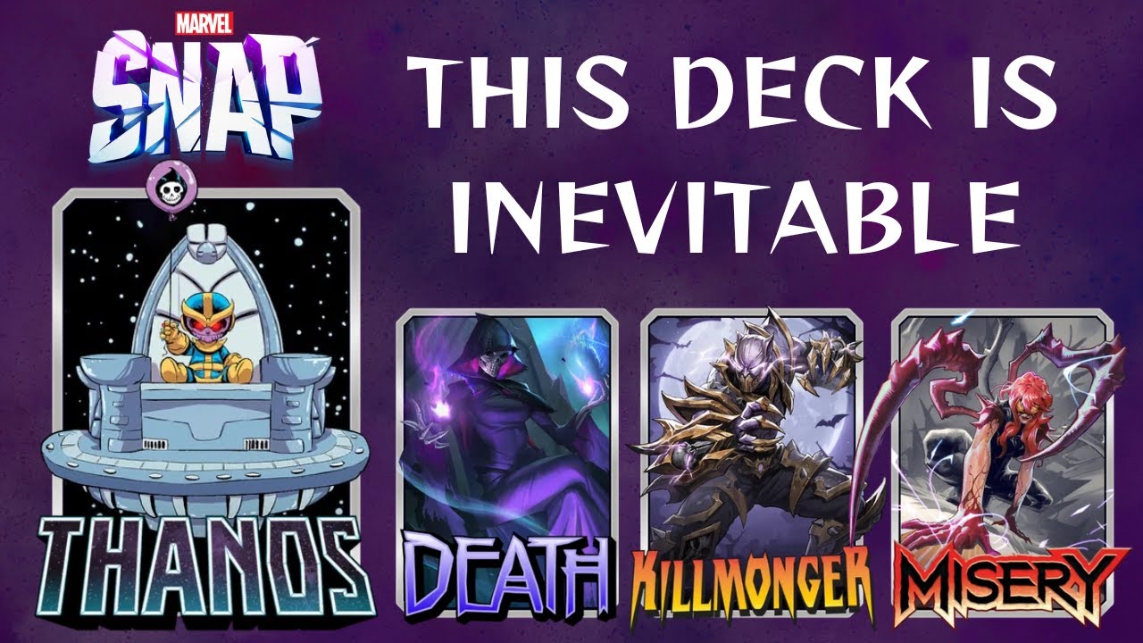 Thanos & Death Destroy Deck | Marvel Snap Gameplay August 2025