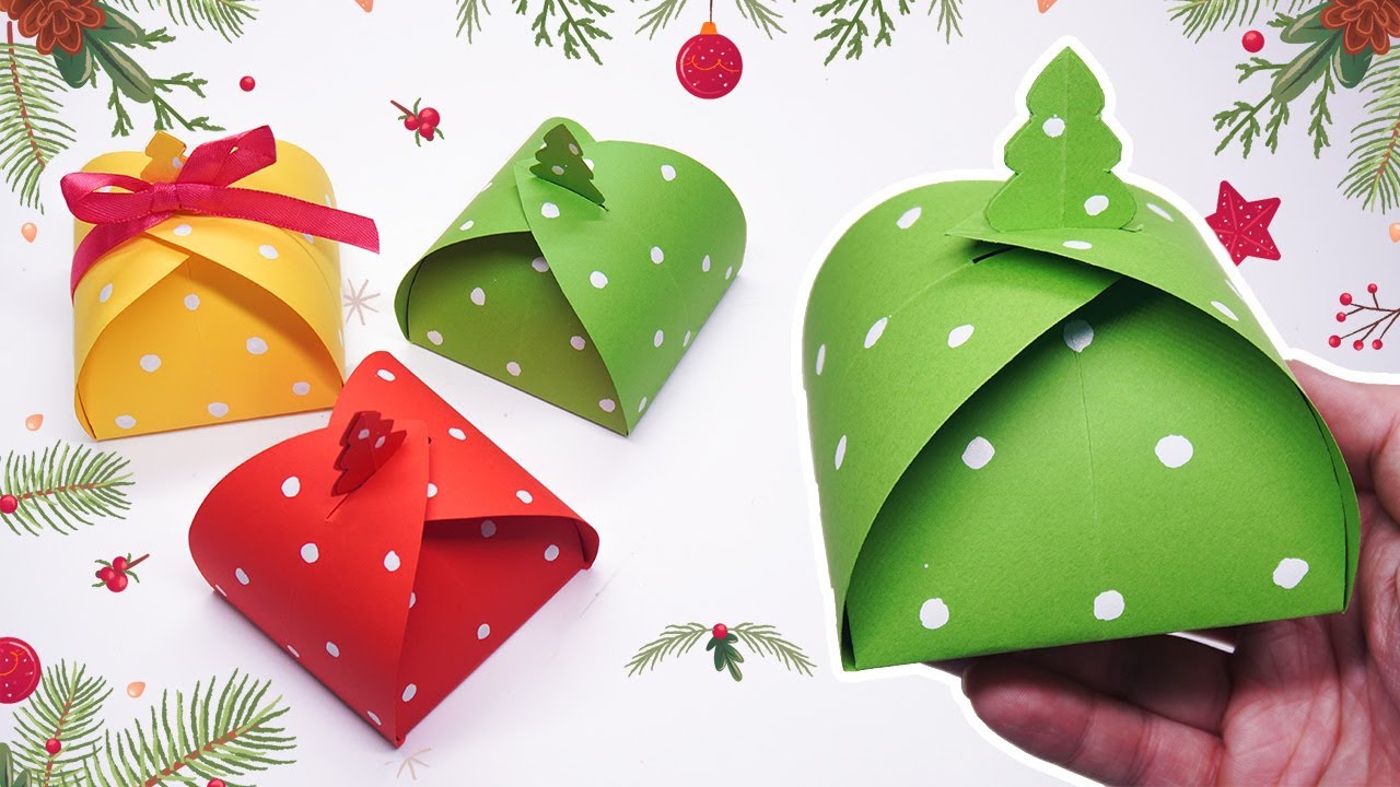 Gift Wrapping Ideas || Christmas Gift Box Origami || How to make Gift Box