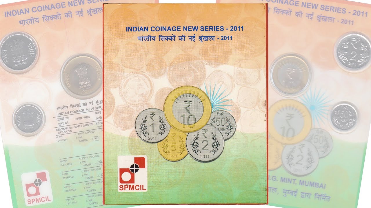 Indian Coinage New Series 2011 UNC Set | Definitive Coins