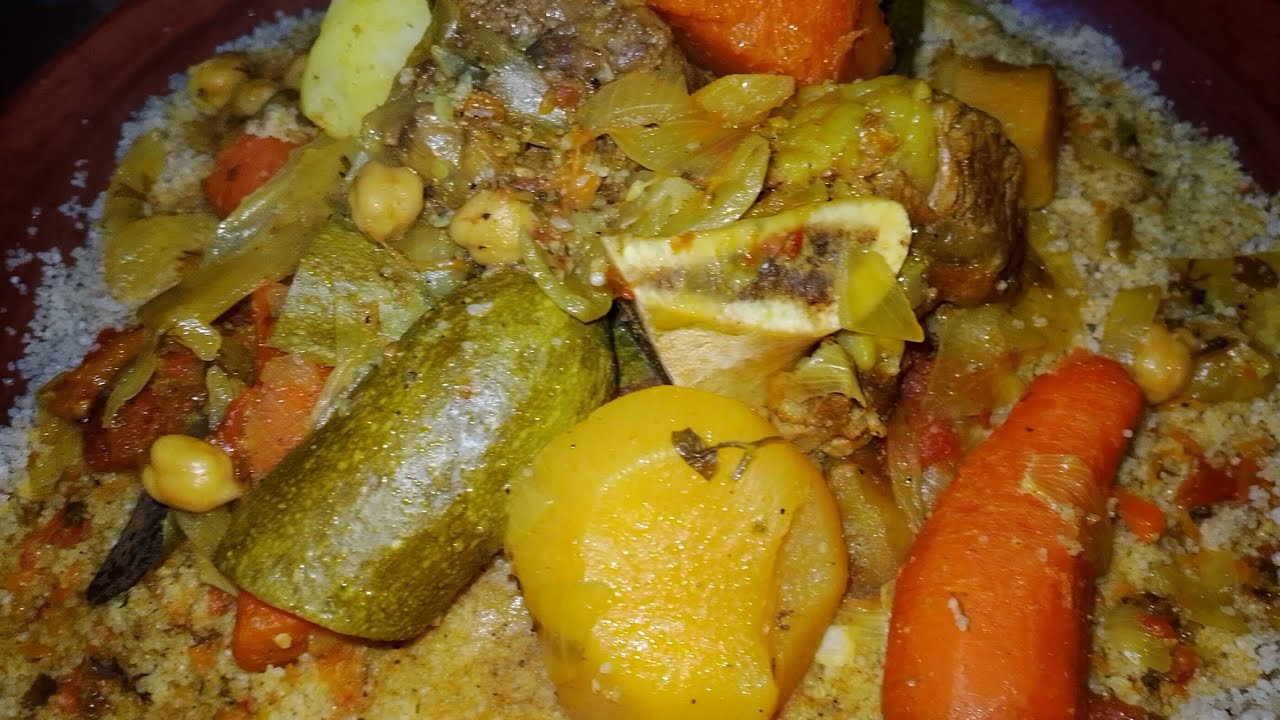 كسكس بالبلبولة لديد 😋 ومعلك 👌حضروه بالصحة والراحة 👍