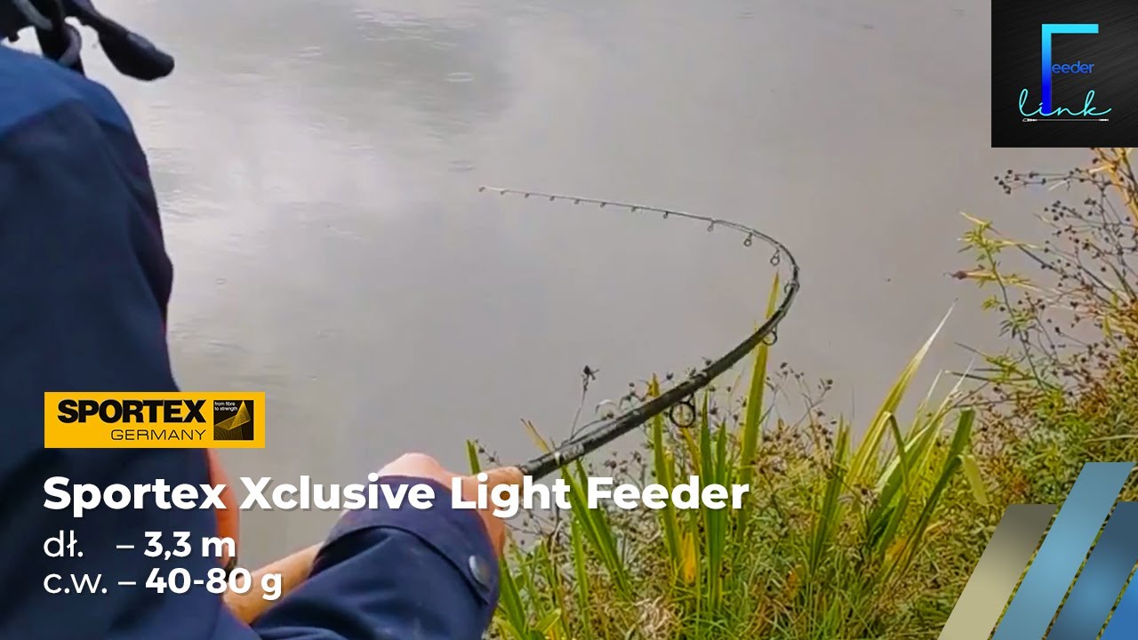 Wędka Sportex Xclusive Light Feeder dł. 3,3m, cw  40-80 g