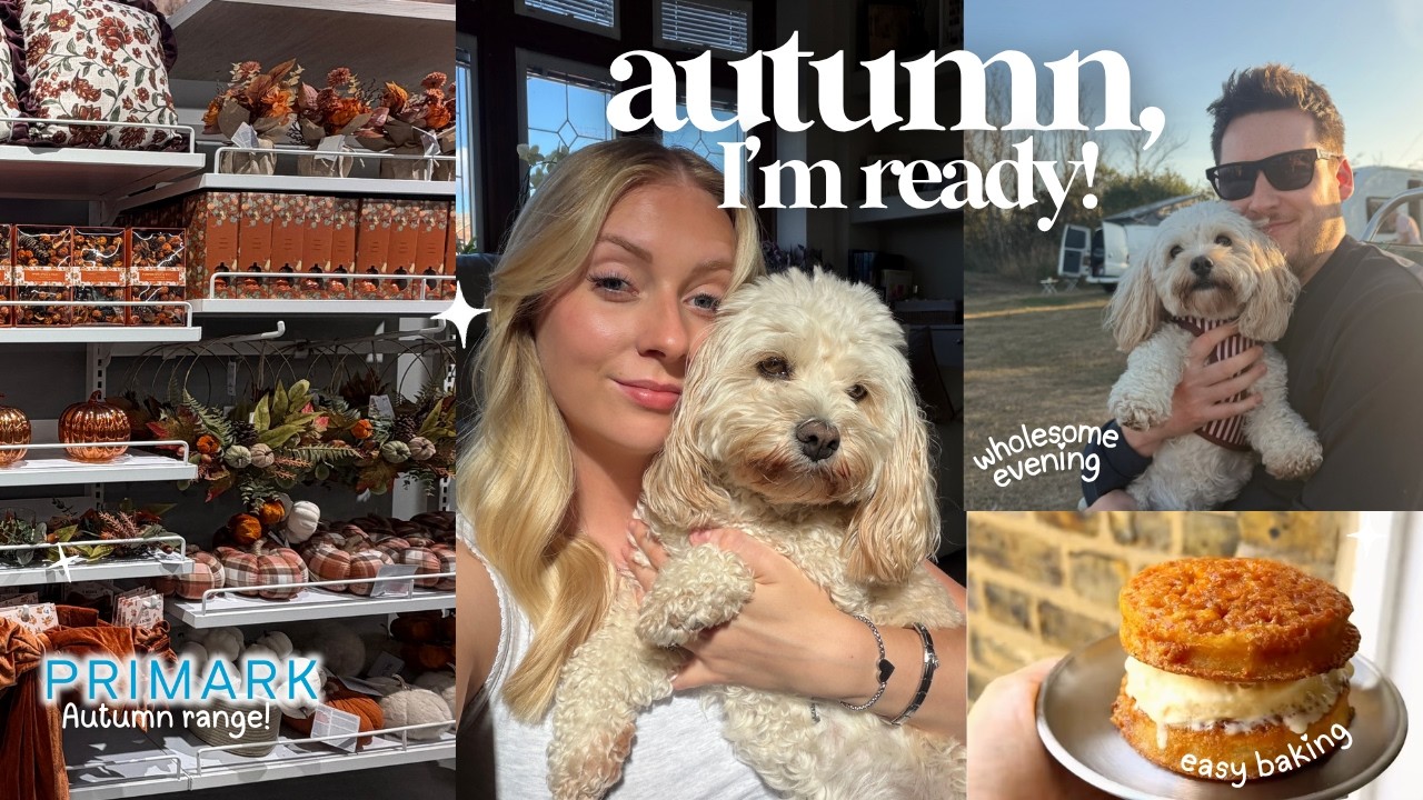 Осенние дни вернулись! 🍂 поход в Primark, уютная выпечка и милые деревушки