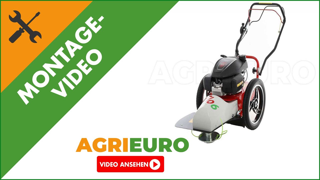 Montagevideo Wiesenmäher FLO Pro Speed 6HO GCV 190 auf Räder - neues Modell