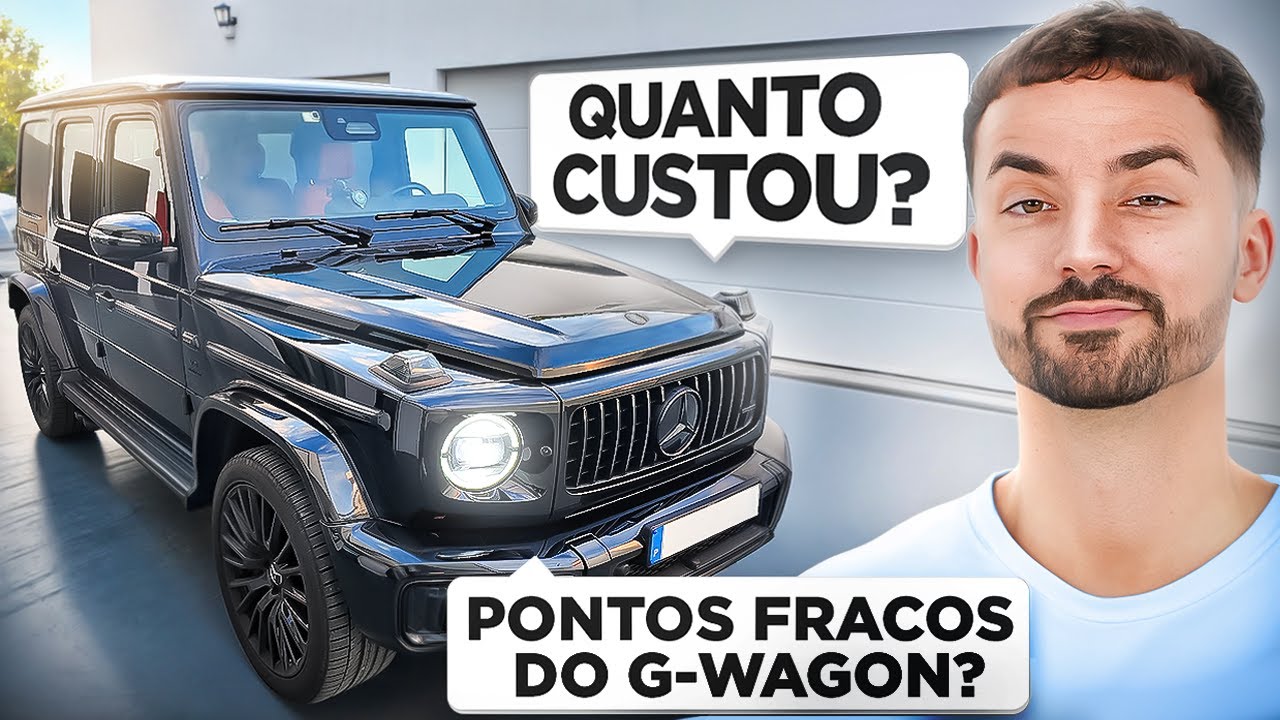 RESPONDI a TUDO sobre o meu G-WAGON !