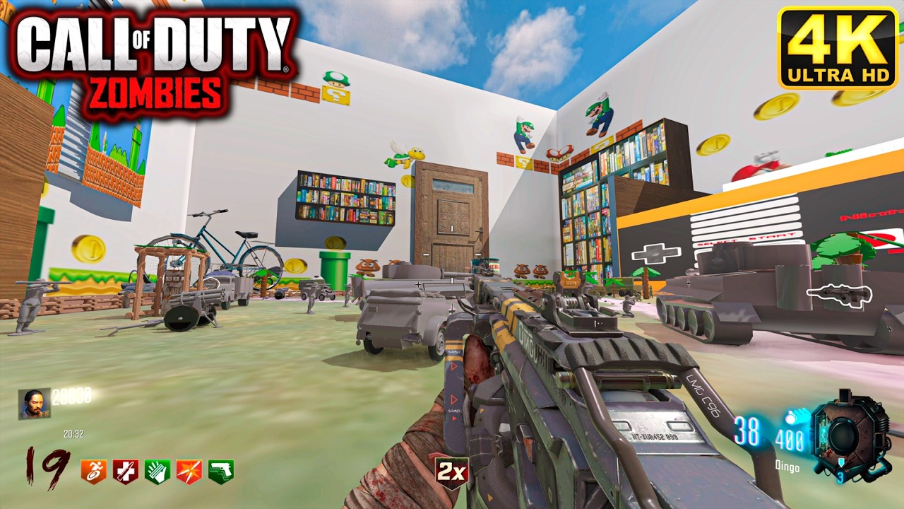 BLACK OPS 3 ZOMBIES: TOY ZOMBIES GAMEPLAY (CUSTOM MAP)