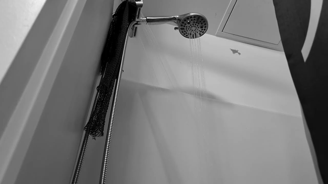 Grab your pillow and blanket and fall asleep to cozy shower sounds | 9 HR White Noise Shower Sounds