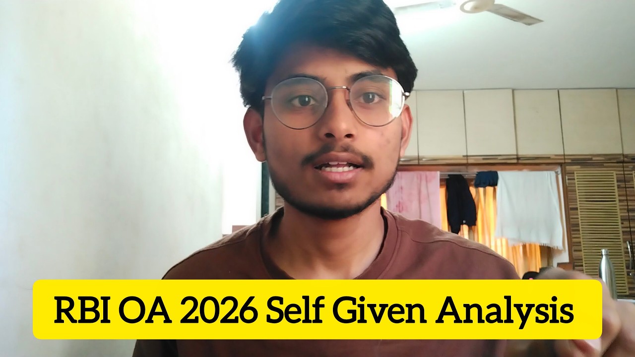 RBI OA 2026 Exam Analysis Self Given | Difficulty Level & Good Attempts #rbi #rbiofficeattendant