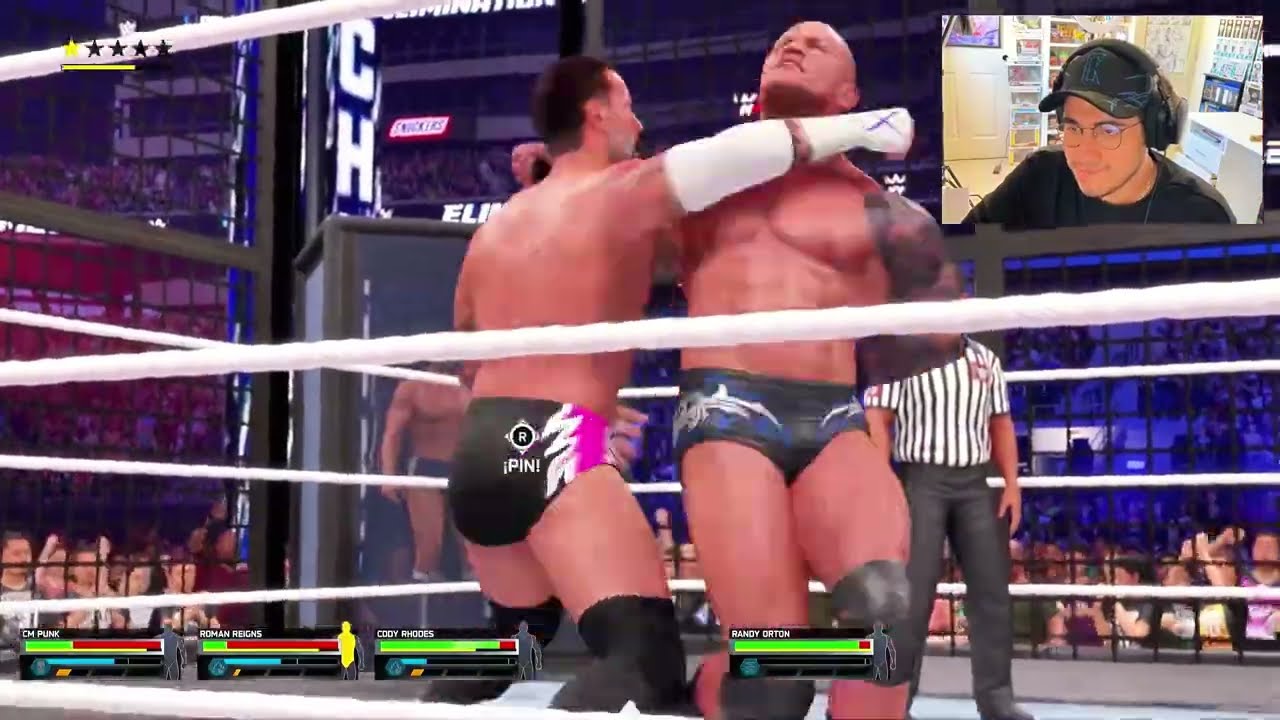 WWE 2K25 MODO LEYENDA #eliminationchamber  | #cmpunk #wwe2k25