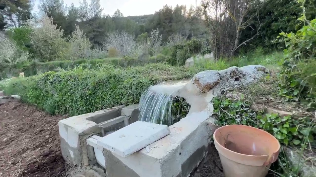 Cómo hacer una acequia parte 2