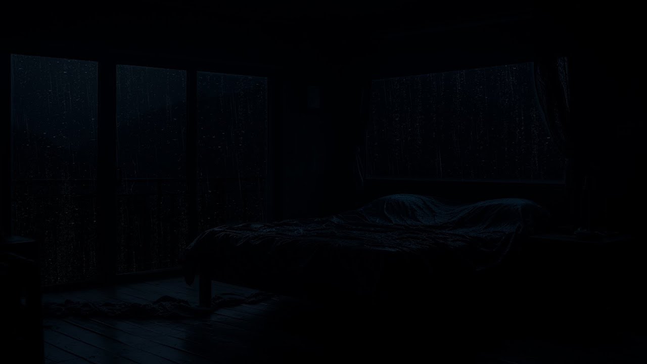 Listen and Fall Asleep with the Sound of Night Rain | Eliminate Fatigue and Say Goodbye to Insomnia