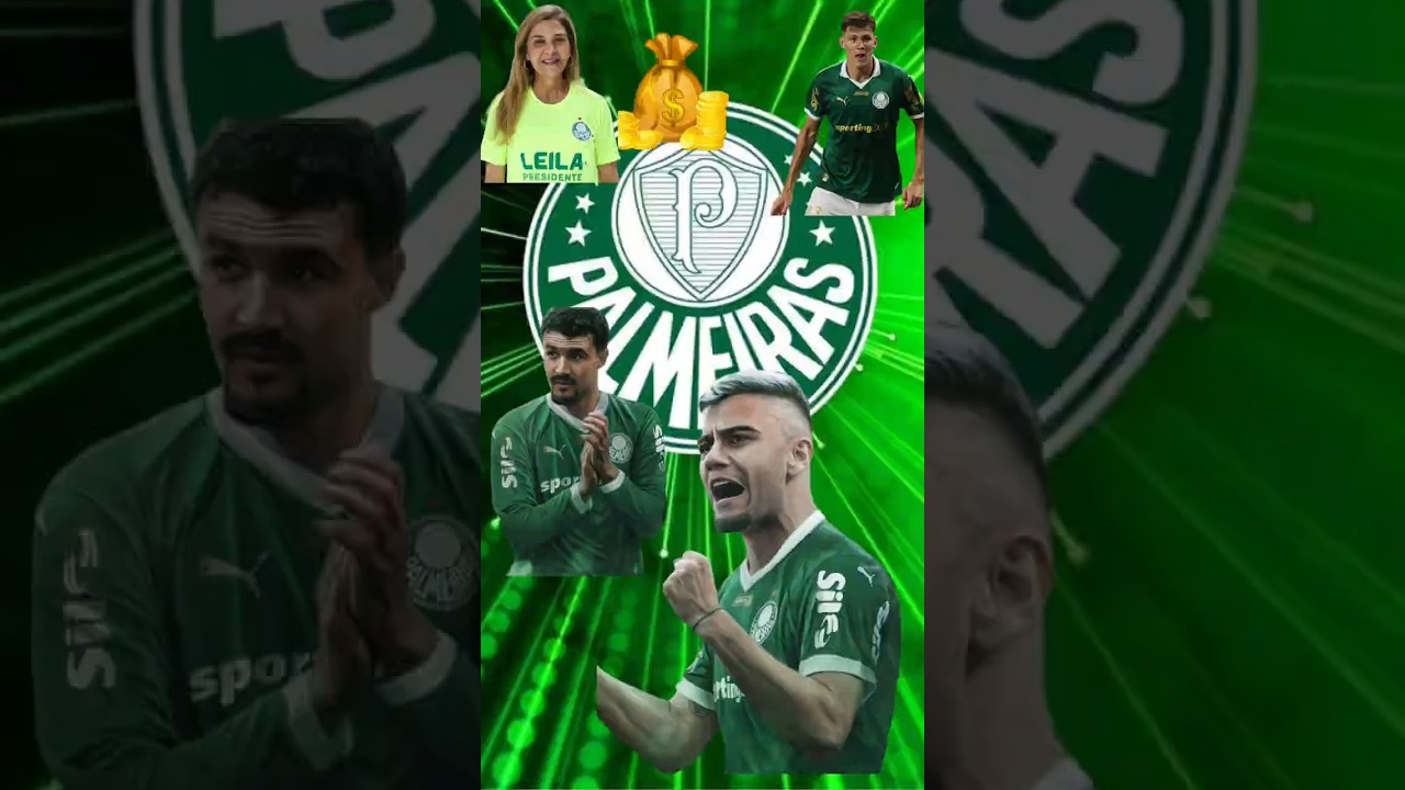 😱BOMBA TRIPLA! Palmeiras anuncia refor&ccedil;os e Bar&ccedil;a vem pra cima de joia 💚🔥🇪🇸 #palmeiras #futebol