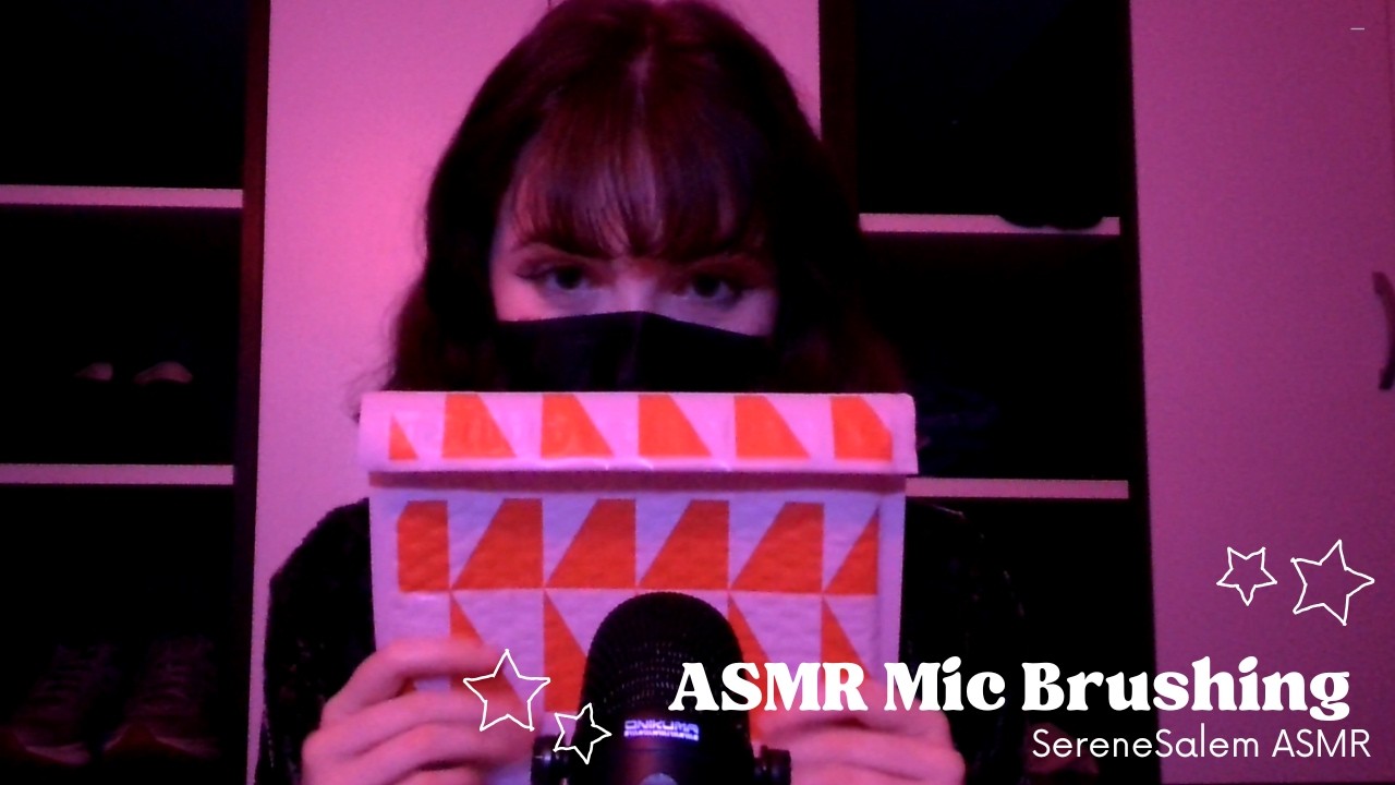 ASMR | Mic Brushing + Medical Mask + Trigger Exploration