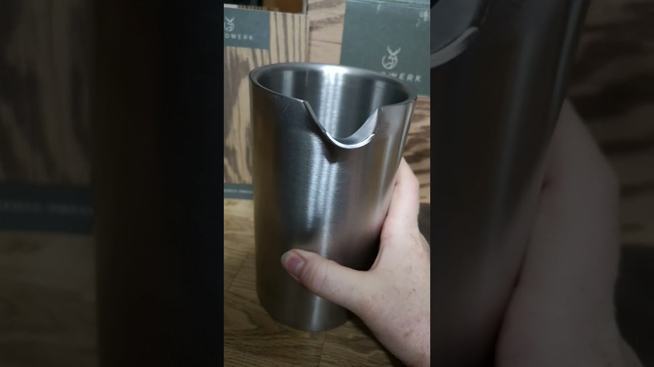 WALDWERK French Press 1L   Kaffeebereiter aus ​​doppelwandigem Edelstahl, Wieder ein gelungenes Prod