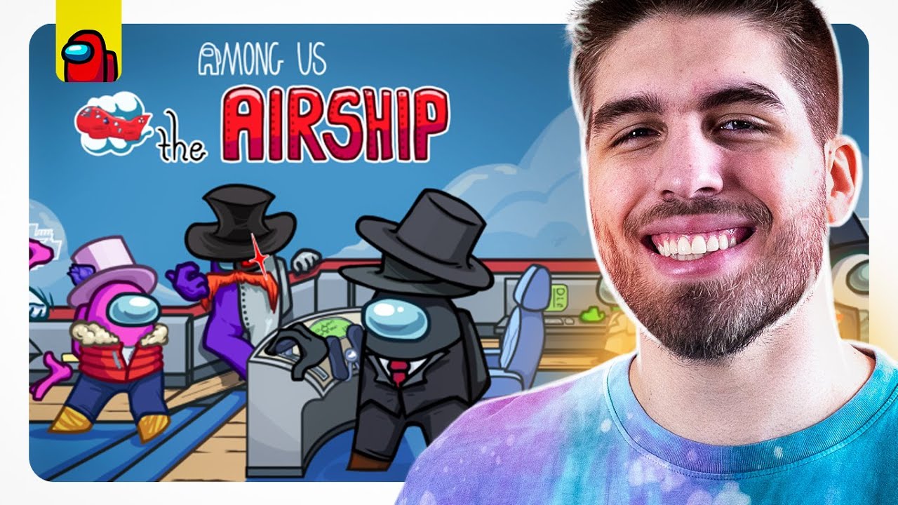 É MUITO DIFÍCIL JOGAR DE TRIPULANTE NO MAPA NOVO DO AMONG US! | RAKIN