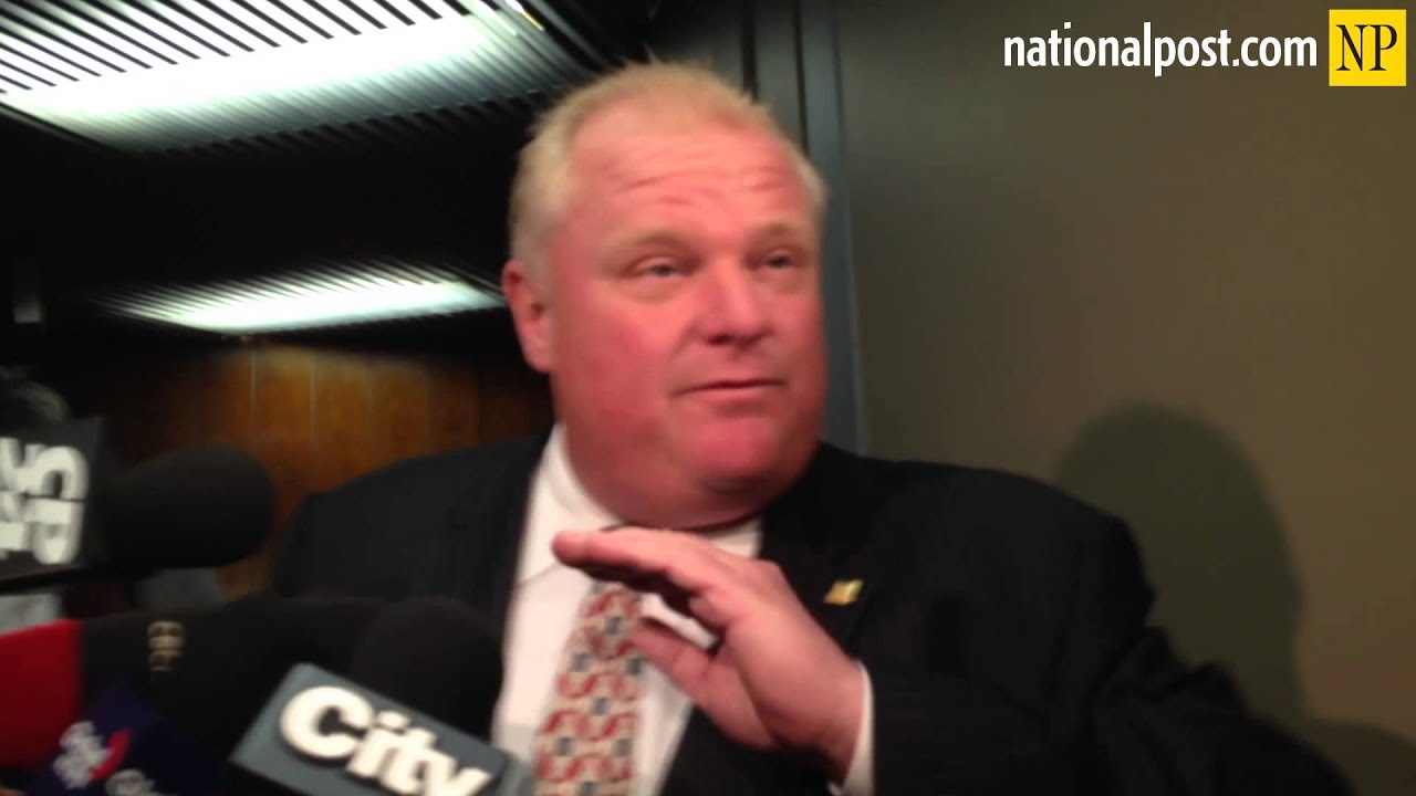Rob Ford on drug testing