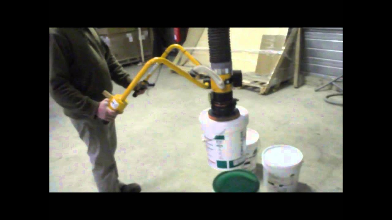 Tube de levage PALVAC - Manipulateur &agrave; ventouse de seaux - Tel : 02 41 27 33 22