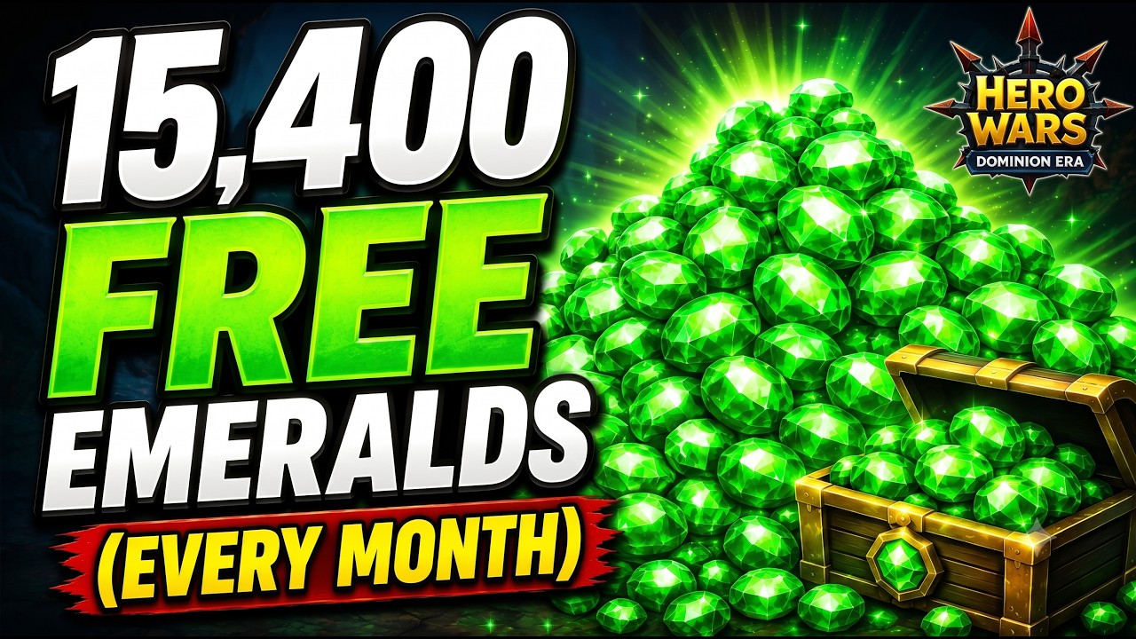 Can You Really Get 15,400 Free Emeralds Every Month?