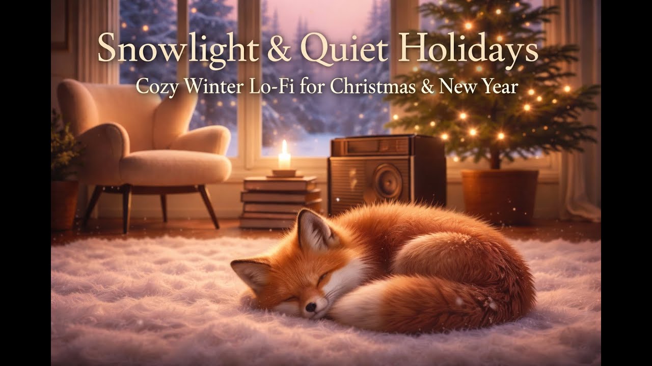 Snowlight & Quiet Holidays ❄️ Cozy Winter Lo-Fi for Christmas & New Year