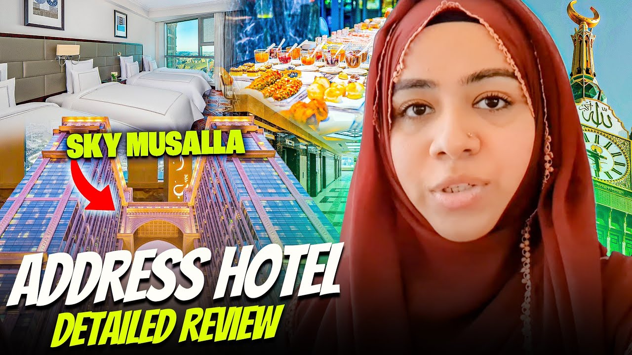 Address Hotel Jabal Omer Makkah | 5⭐hotel Makkah | Room tour,Breakfast,Haram Distance & Sky Musallah