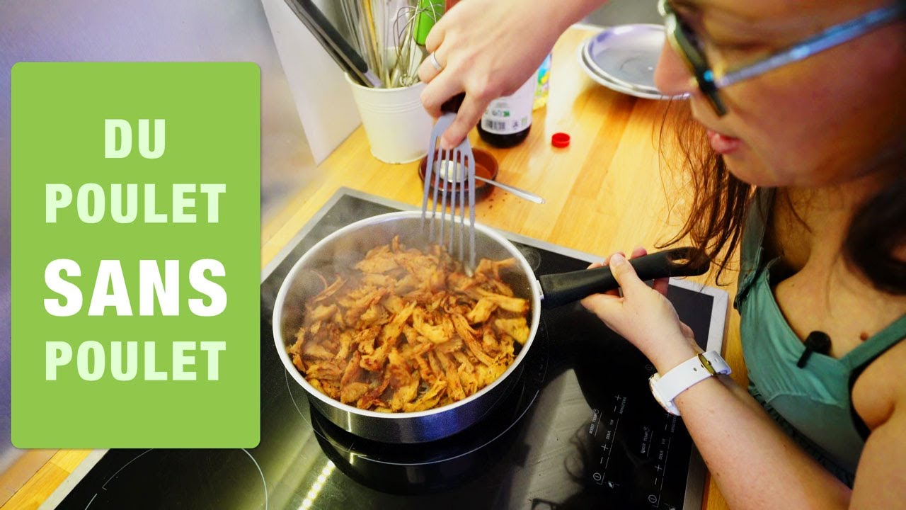 Du poulet sans poulet ! Ma recette de seitan va vous épater ! Bon et 100% végétal 🐔🍗🥚