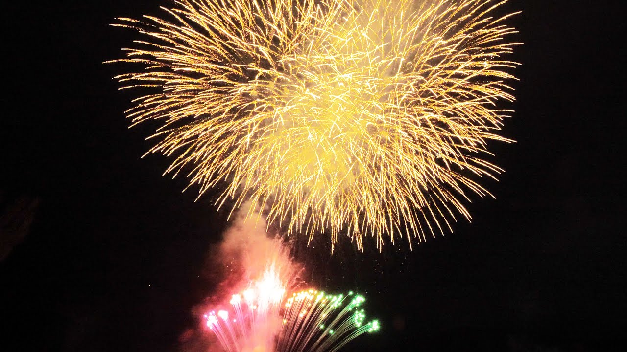 【2023.1.21】河口湖 冬花火 「大池公園メイン会場」【Lake Kawaguchiko Winter Fireworks】
