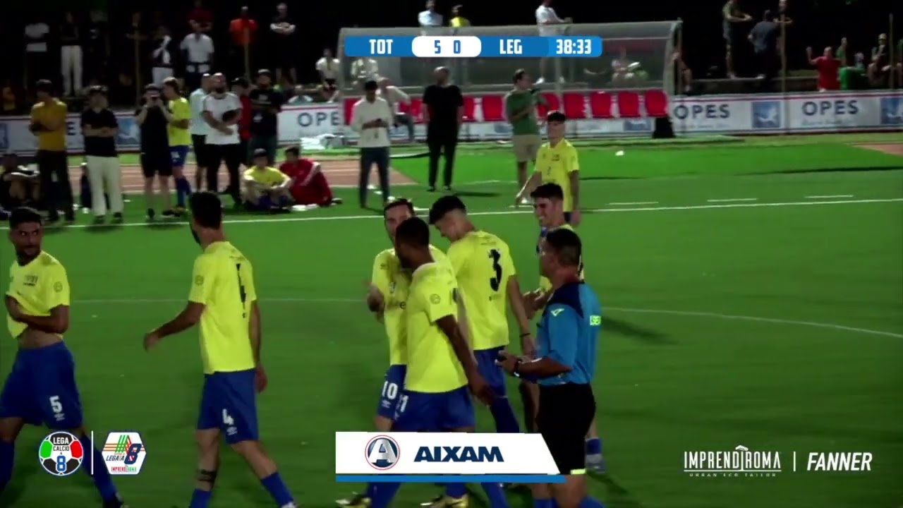 🎥Totti Weese vs Leggendarji AFC | Europa Cup | Highlights Lega Calcio a 8