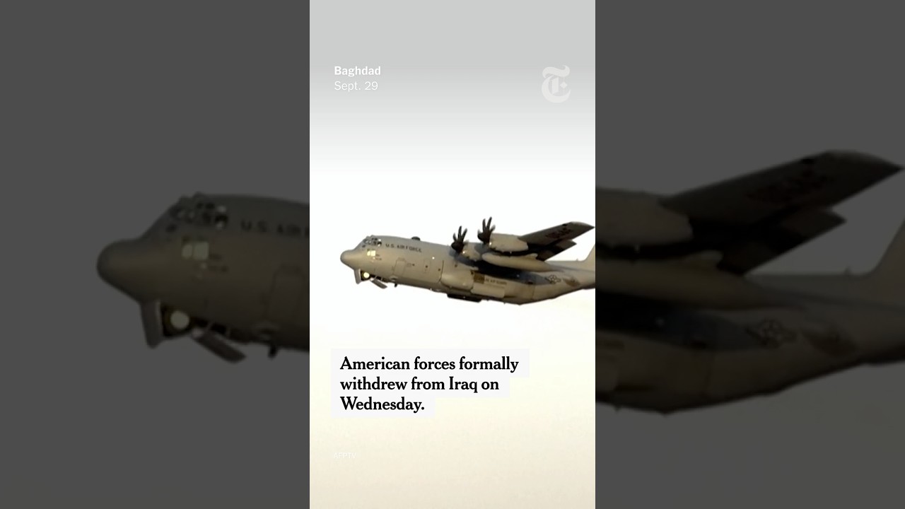 U.S. Withdraws Military From Iraq