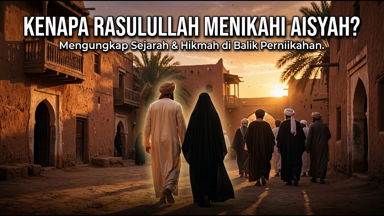 Kalian Wajib Tau! Inilah Alasan Rasulullah Menikahi Sayyidah Aisyah Yang Masih Berusia Belia