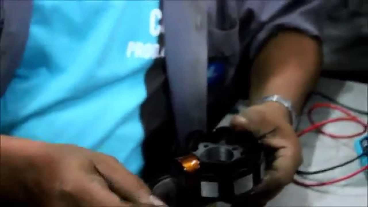 Rebobinado de bobina de encendido motor 150 cc - Parte1
