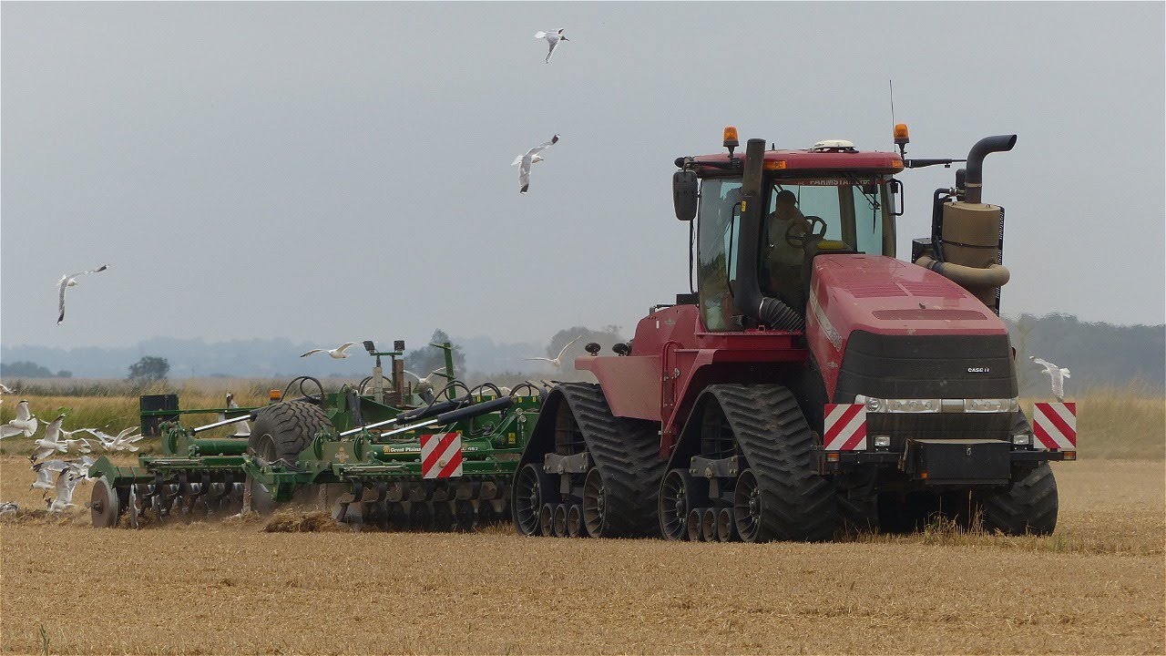 JSR Farms Quadtrac 500 and Great Plains Simba SLD460