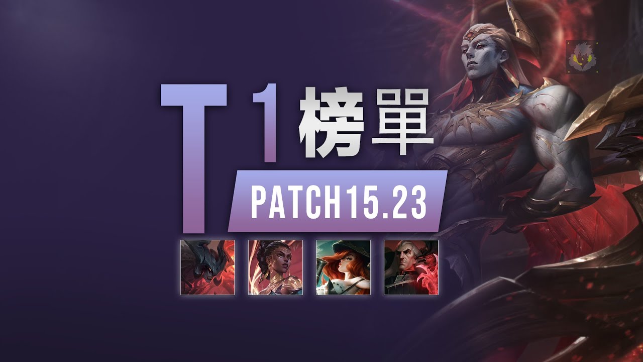 15.23T1英雄榜單： 薩亨上線即登頂，野區各種新玩法丨兰斯Rance