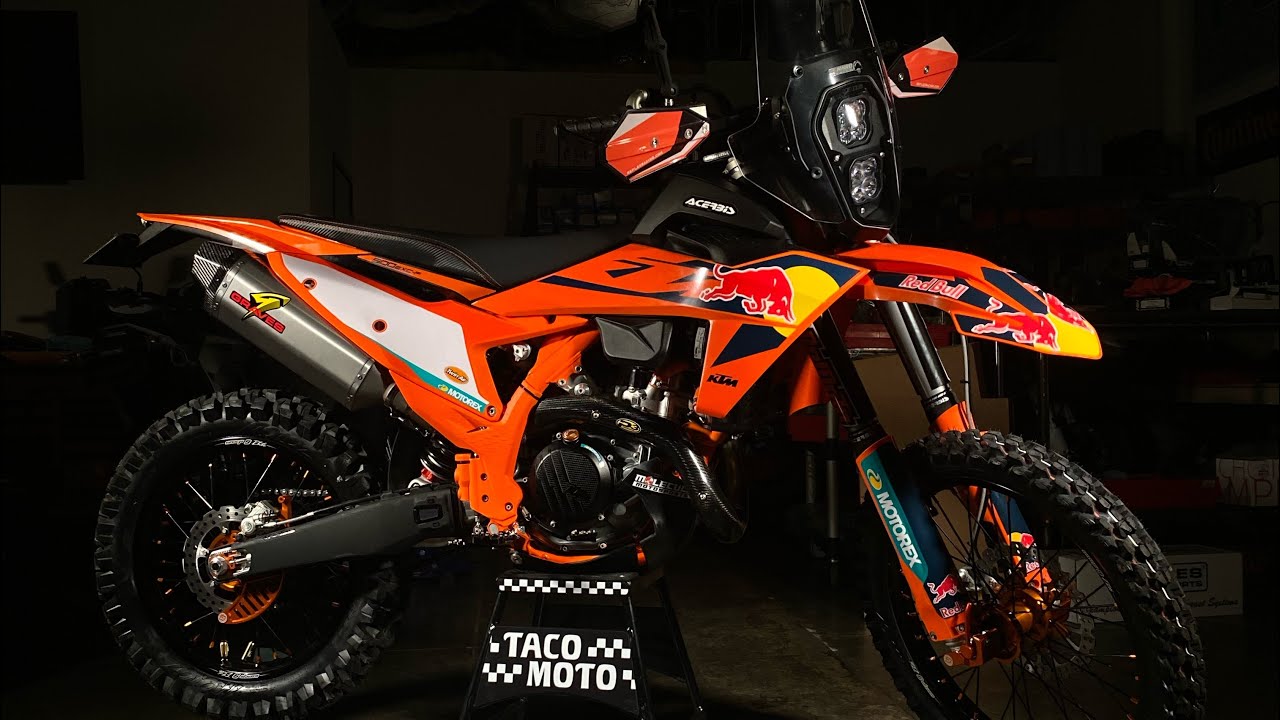 DUAL SPORT DREAM BUILD 2025 KTM 500EXCF CHAMPION EDITION 