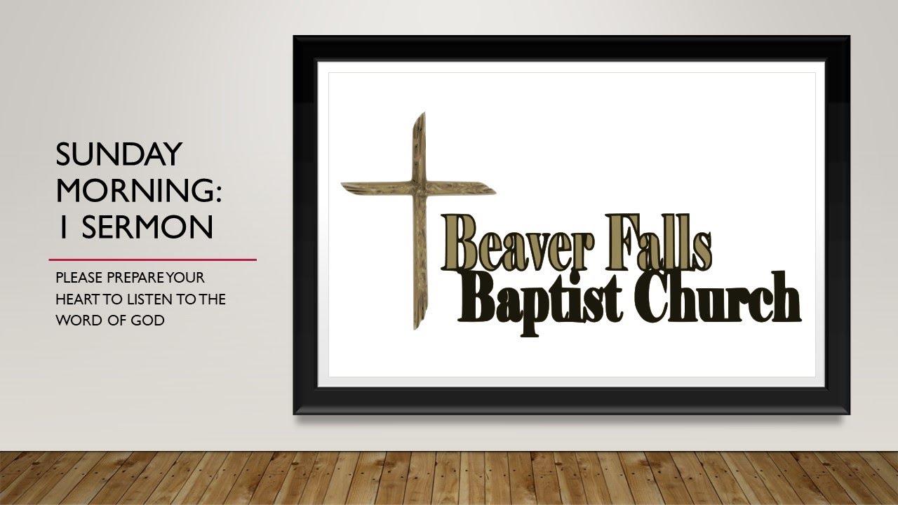 First Sunday Morning Service - Jonathan Binzel - January 25, 2026