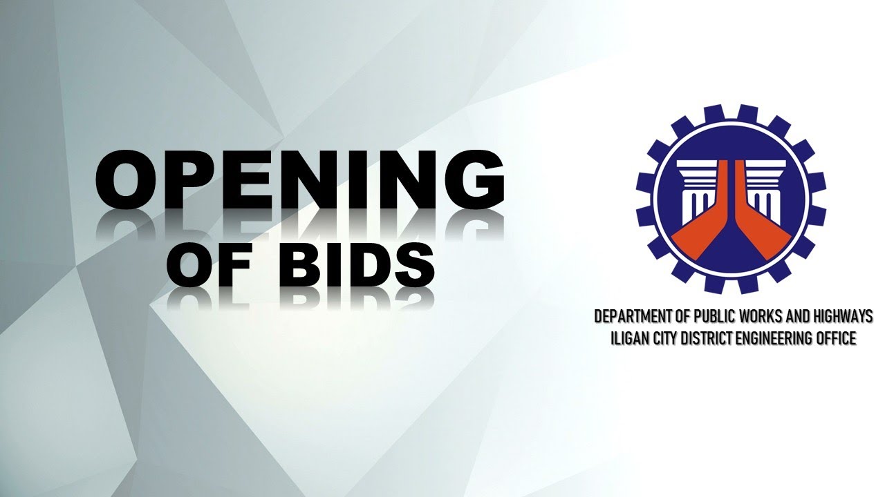 Procurement Livestream for DPWH Iligan City DEO on December 17 2025.