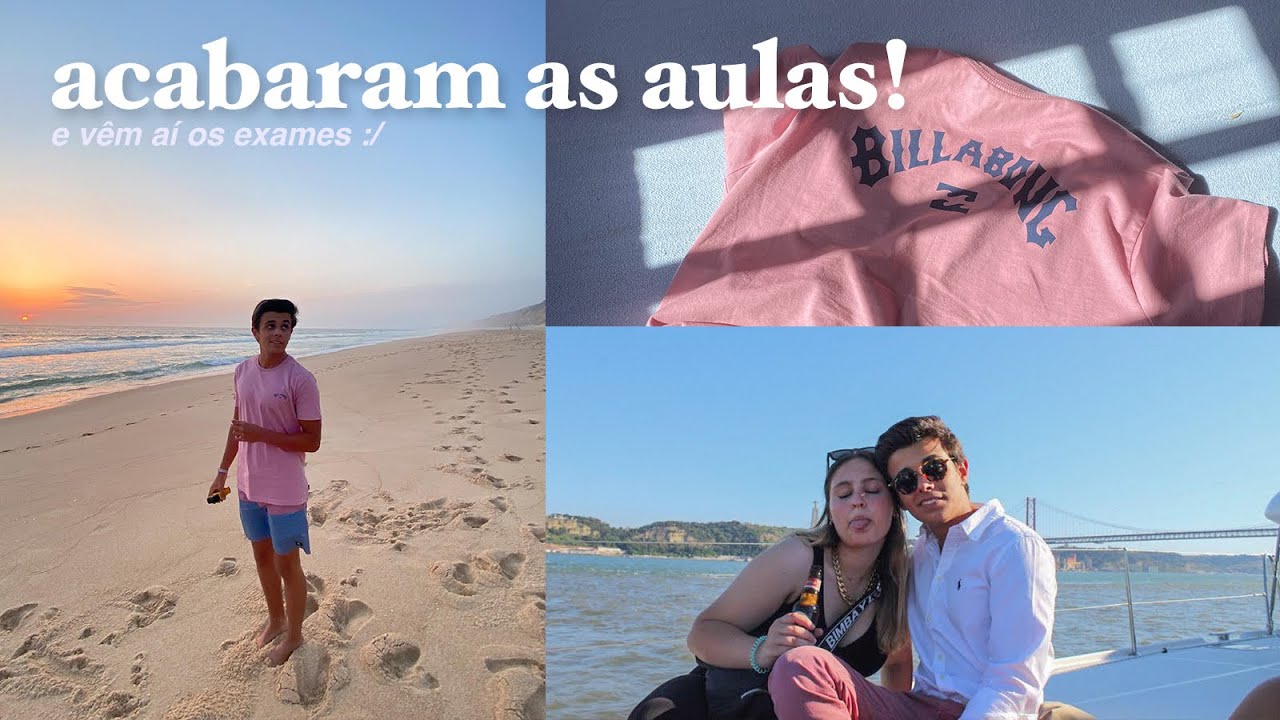 VLOG: acabaram as aulas + vêm aí os exames ☁️