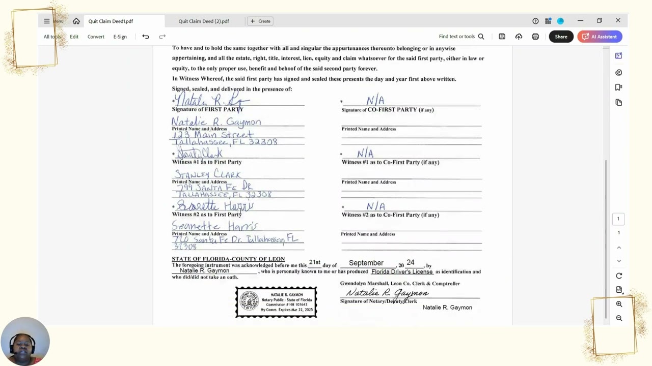 Master the Quit Claim Deed Notarization Process!