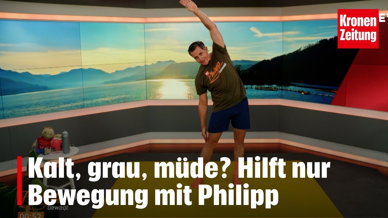 Kalt, grau, müde? Hilft nur Bewegung mit Philipp | 