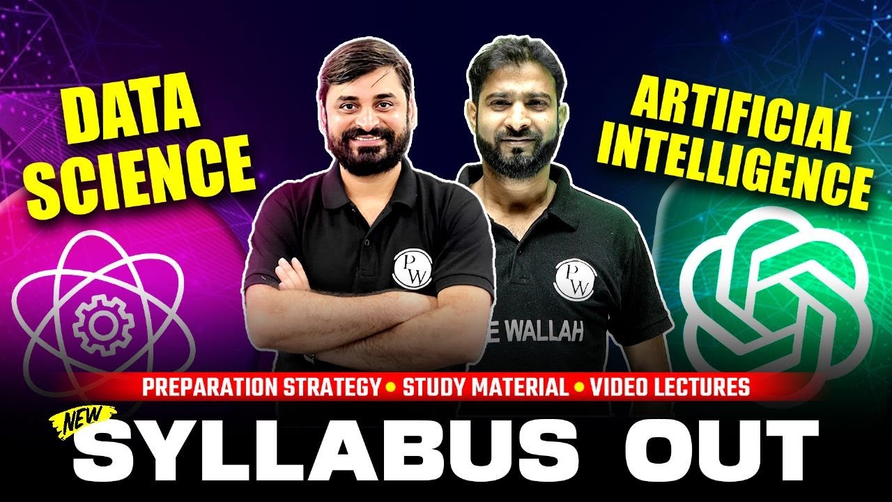 GATE Data Science And Artificial Intelligence Syllabus Out | Preparation Strategy | Video Lectures