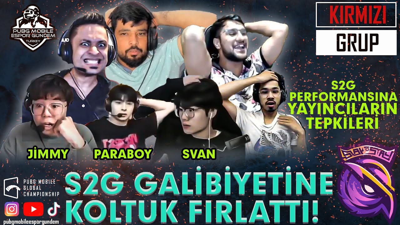 PMGC 2022\ RAYZ 1V3 ATIYOR! S2G DOMİNE EDİYOR! PARABOY, JIMMY, SVAN ŞAŞKIN! \ YAYINCI REAKSİYONLARI!