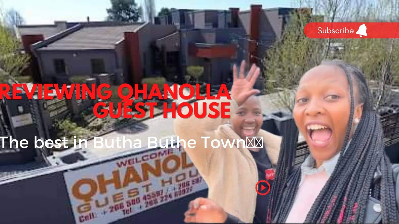 Reviewing Butha Buthe best guest house||Restuarant side with my friend||Lesotho YouTuber🇱🇸