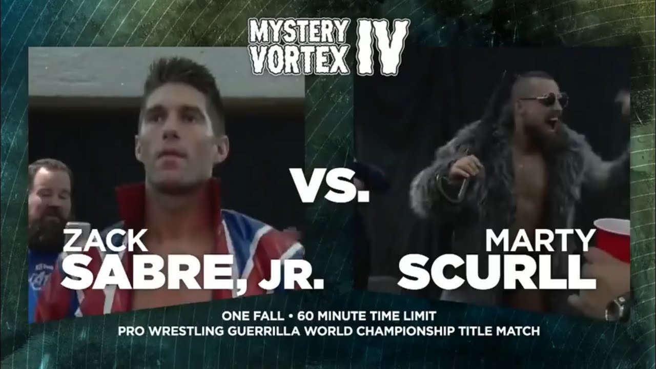 Zack sabre Jr. vs. Marty Scurll - PWG World Title: MYSTERY VORTEX IV 12.16.2016 | FULL MATCH