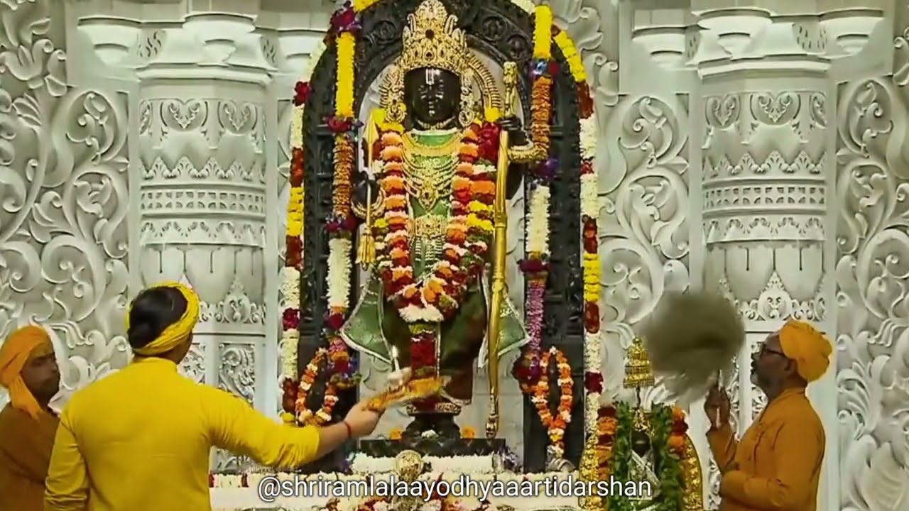 Wednesday, 05 Mar 2025 श्री राम लला अयोध्या श्रृंगार आरती दर्शन @shriramlalaayodhyaaartidarshan